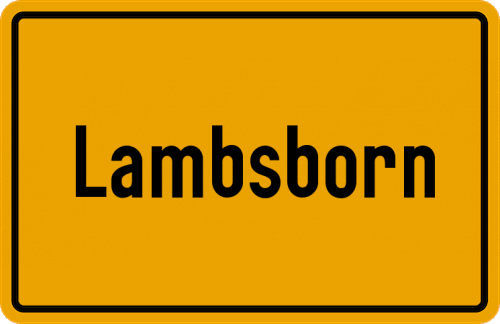 Ort Lambsborn zum kostenlosen Download
