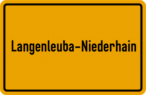 Ort Langenleuba-Niederhain zum kostenlosen Download