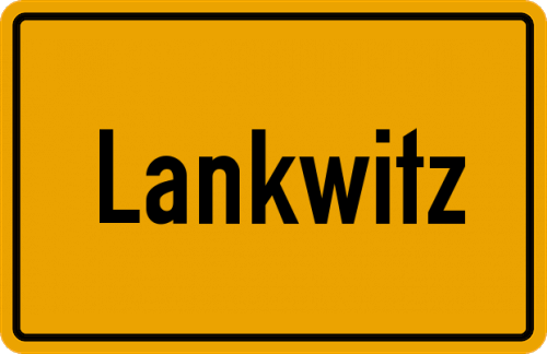 Ortsschild Lankwitz