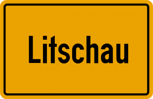 Ortsschild Litschau