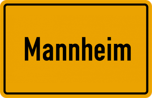 Ort Mannheim zum kostenlosen Download