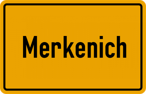 Ortsschild Merkenich