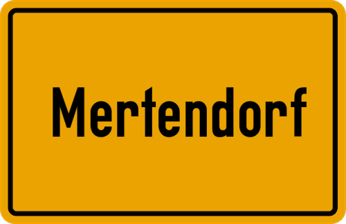 Ort Mertendorf zum kostenlosen Download