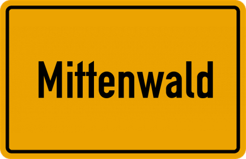 Ort Mittenwald zum kostenlosen Download