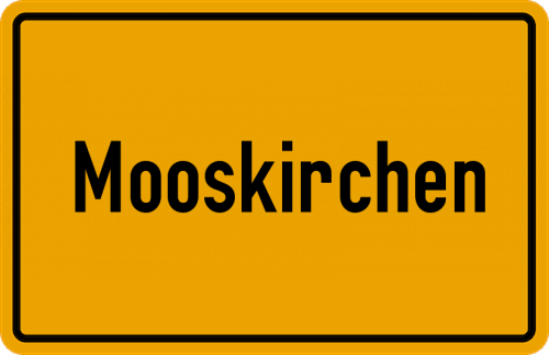 Ortsschild Mooskirchen