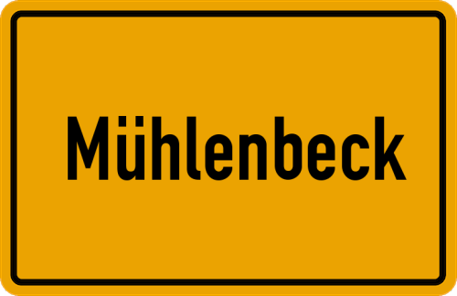 Ort Mühlenbeck zum kostenlosen Download