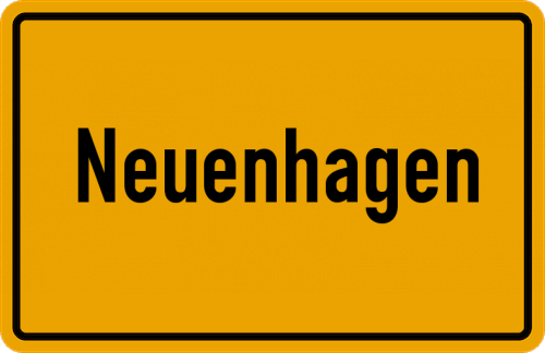Ort Neuenhagen zum kostenlosen Download