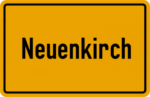 Ortsschild Neuenkirch