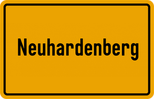 Ort Neuhardenberg zum kostenlosen Download