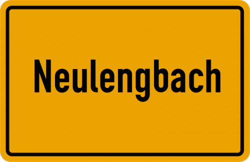 Ortsschild Neulengbach
