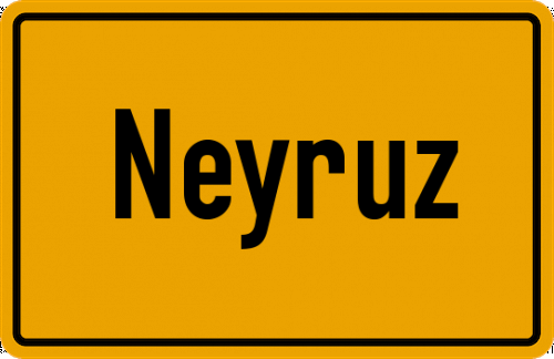 Ortsschild Neyruz