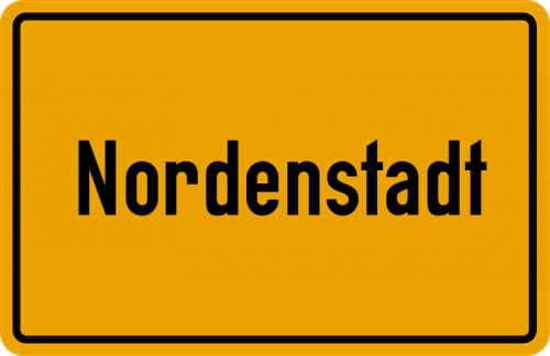 Ortsschild Nordenstadt