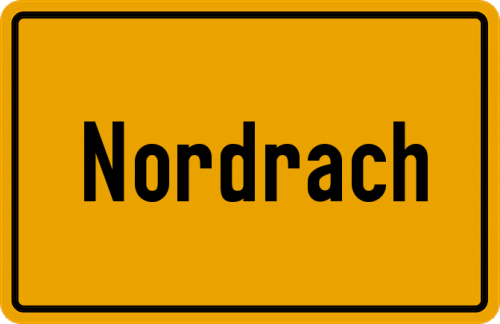 Ortsschild Nordrach