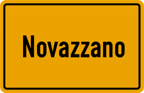 Ortsschild Novazzano