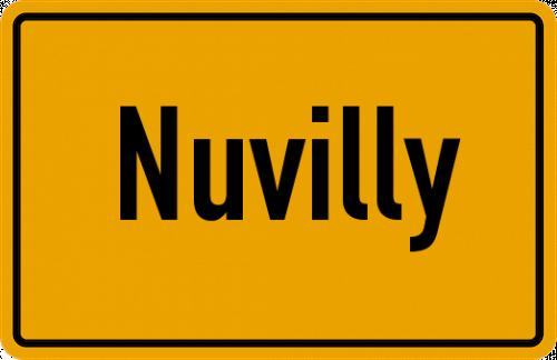 Ortsschild Nuvilly
