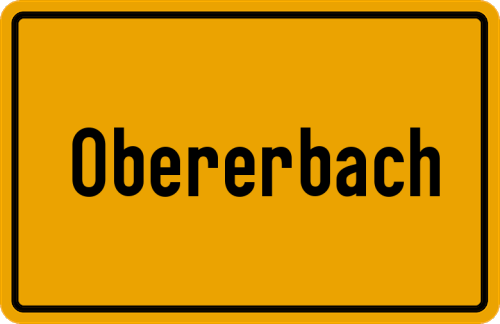 Ort Obererbach zum kostenlosen Download