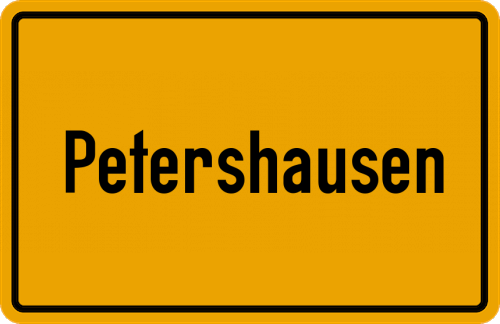 Ort Petershausen zum kostenlosen Download