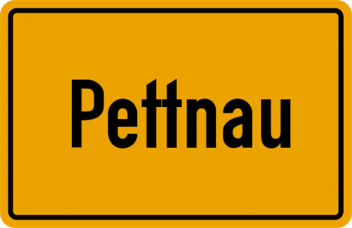 Ortsschild Pettnau
