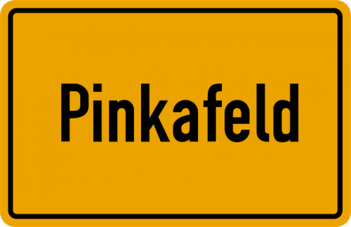 Ortsschild Pinkafeld