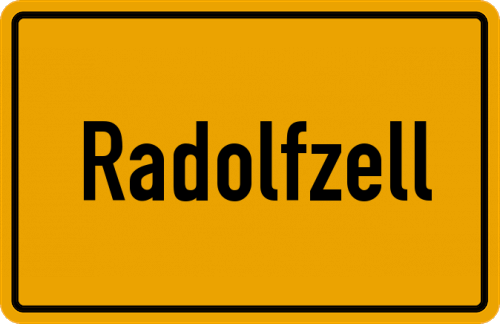 Ortsschild Radolfzell