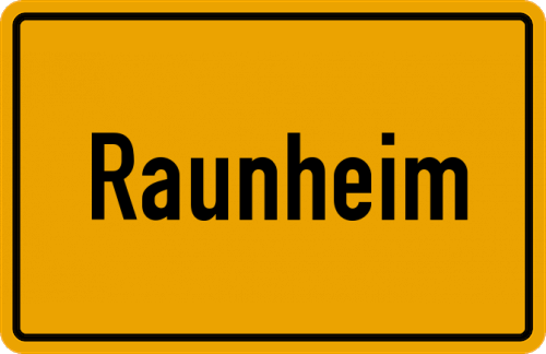 Ort Raunheim zum kostenlosen Download