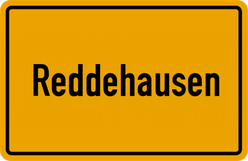 Ortsschild Reddehausen