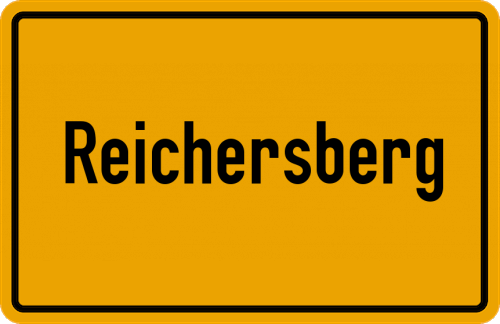 Ortsschild Reichersberg