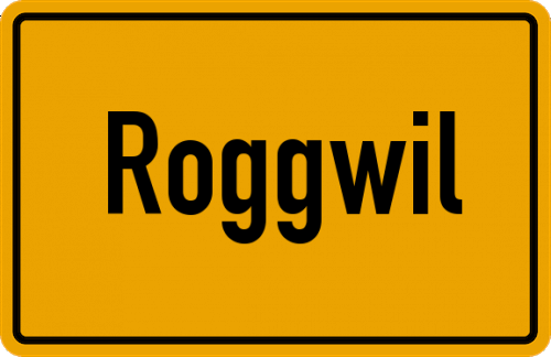 Ortsschild Roggwil