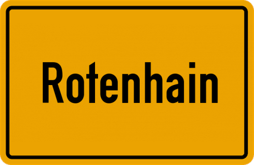 Ort Rotenhain zum kostenlosen Download