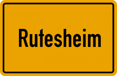 Ort Rutesheim zum kostenlosen Download