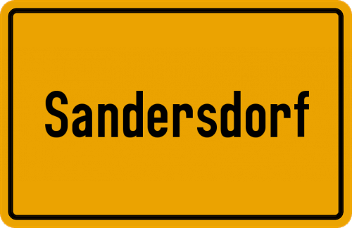 Ort Sandersdorf zum kostenlosen Download