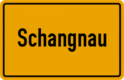 Ortsschild Schangnau