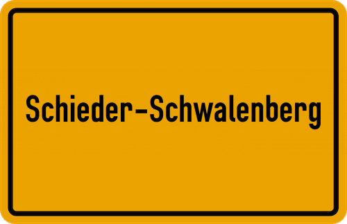 Ort Schieder-Schwalenberg zum kostenlosen Download