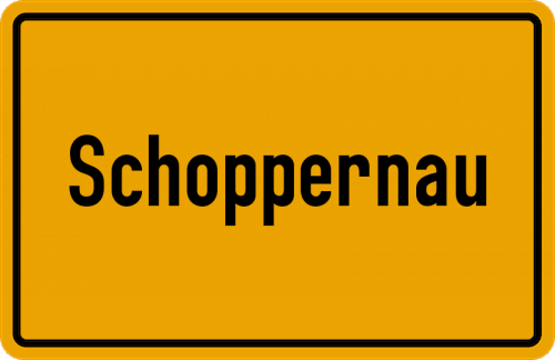 Ortsschild Schoppernau