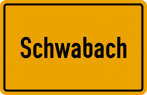 Ort Schwabach zum kostenlosen Download