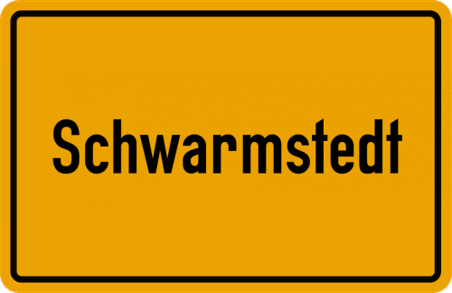 Ortsschild Schwarmstedt