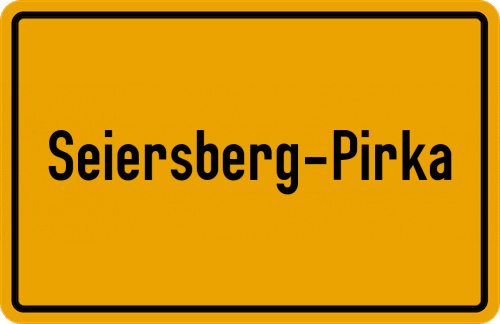 Ortsschild Seiersberg-Pirka