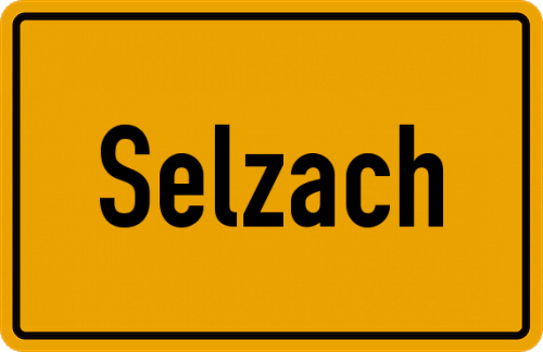 Ortsschild Selzach