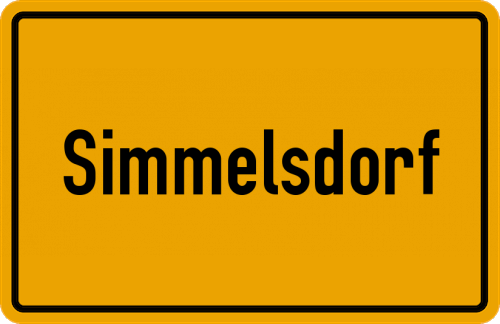 Ort Simmelsdorf zum kostenlosen Download