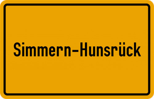 Ort Simmern-Hunsrück zum kostenlosen Download
