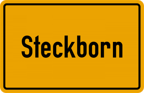 Ortsschild Steckborn