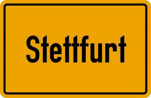 Ortsschild Stettfurt