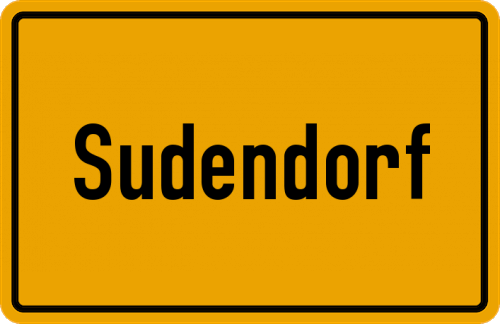 Ortsschild Sudendorf