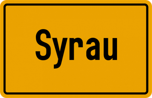 Ort Syrau zum kostenlosen Download
