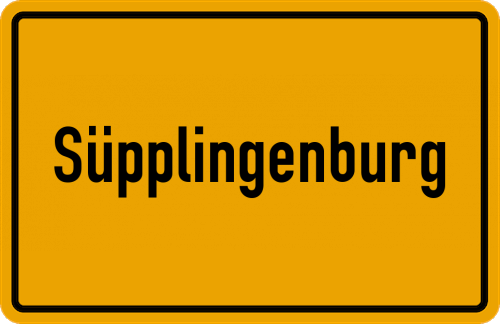 Ortsschild Süpplingenburg