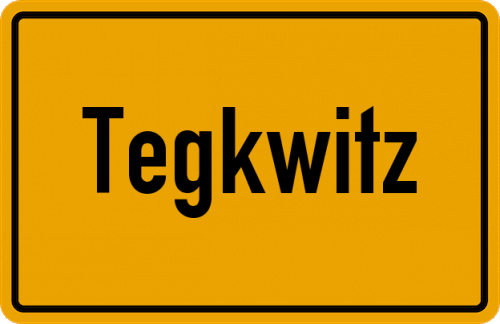 Ort Tegkwitz zum kostenlosen Download