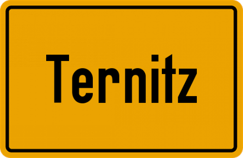 Ortsschild Ternitz