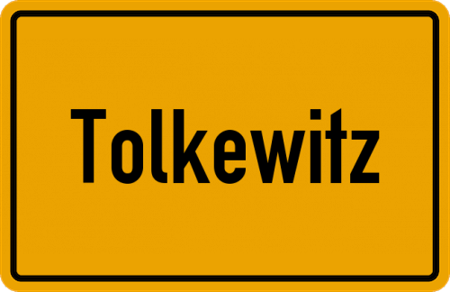 Ortsschild Tolkewitz