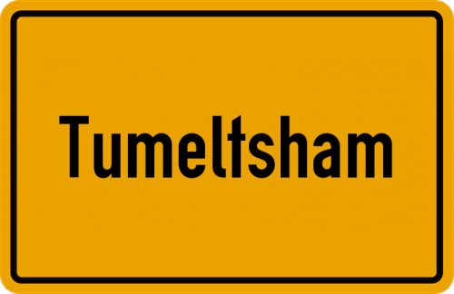 Ortsschild Tumeltsham