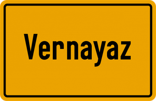 Ortsschild Vernayaz